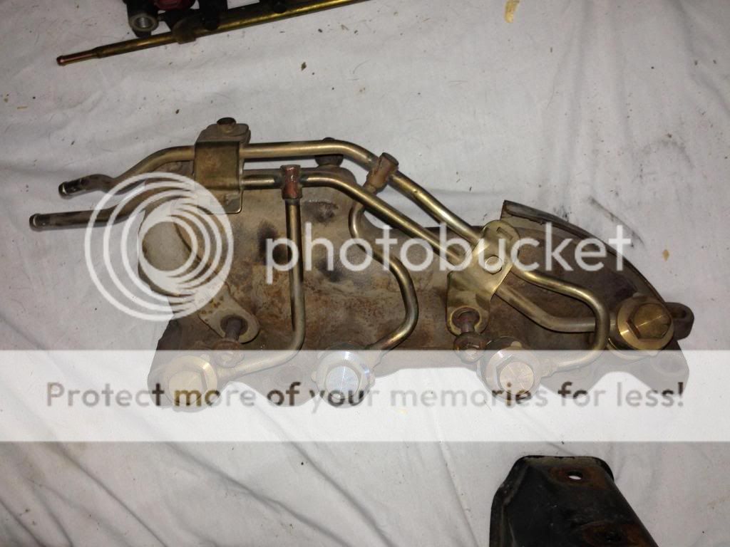 ST205 WRC antilag Gen3 exhaust manifold