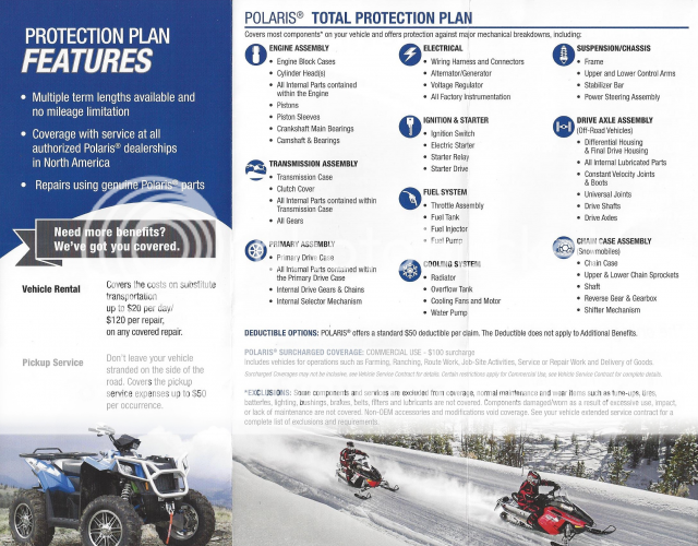 Extended Warranty Polaris RZR Forum RZR
