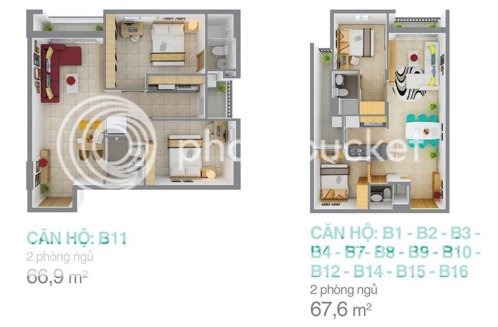 Căn hộ MELODY RESIDENCES mặt tiền ÂU CƠ - Từ 1,3 Tỷ/Căn 2PN, 2WC - 11