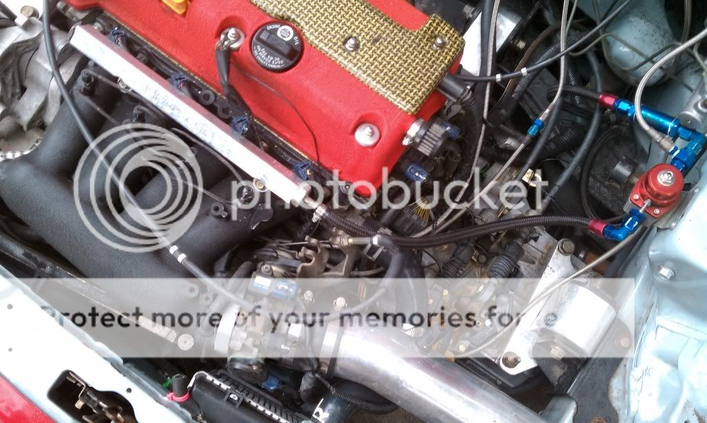 Full direct port nitrous setup with RBC .. The K Series