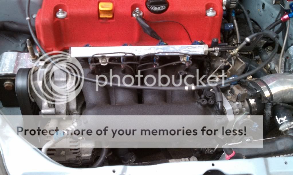 Full direct port nitrous setup with RBC .. The K Series