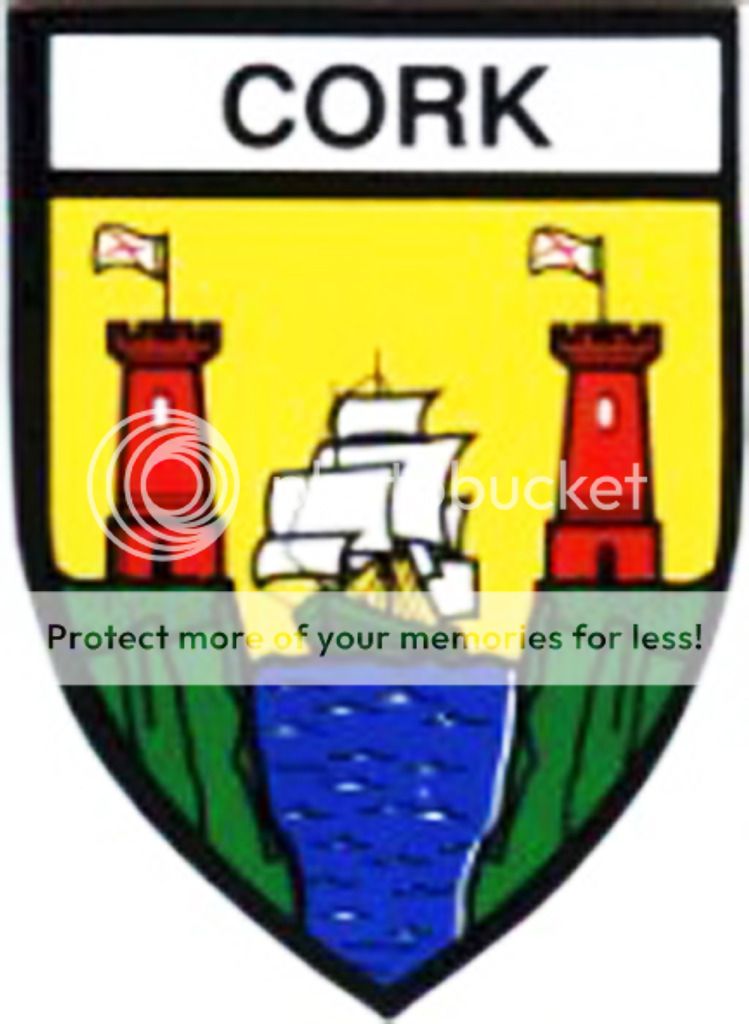 Irish County Cork Sticker Car Decal Crest Logo Ireland Stickers NEW eBay